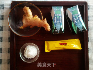 驱寒暖胃姜撞奶步骤1