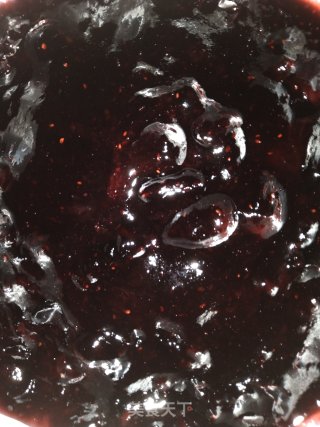 蓝莓酱步骤3