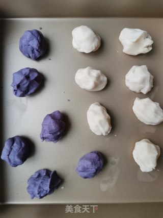 咸蛋黄芋泥饼步骤2