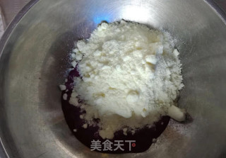 火龙果溶豆棒步骤2
