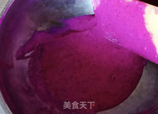 火龙果溶豆棒步骤3