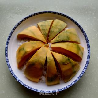南瓜糯米蒸红枣步骤7