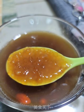 黑糖姜西米露步骤7