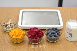 4款酸甜低脂水果炒酸奶步骤1