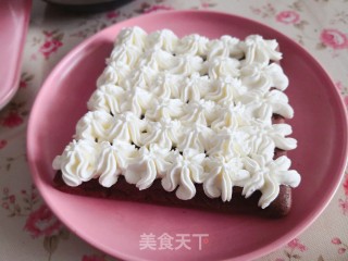 可可奶油蛋糕步骤11