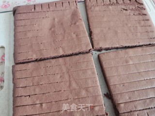 可可奶油蛋糕步骤10