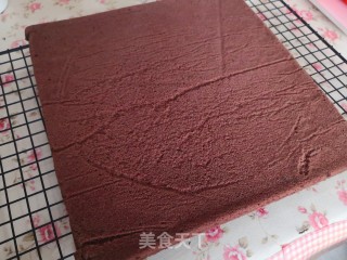 可可奶油蛋糕步骤9