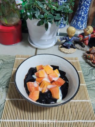 木瓜仙草冰步骤12