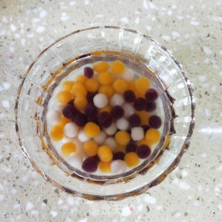 芒果芋圆烧仙草步骤4