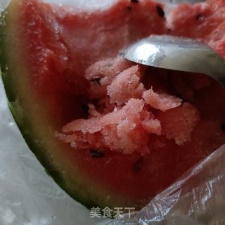 橙汁西瓜冰沙步骤3