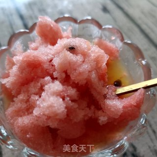 橙汁西瓜冰沙步骤6