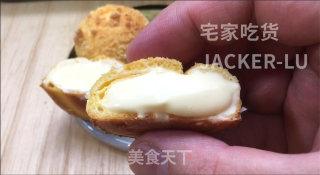 酥粒奶油泡芙，甜蜜的奶油，喷香的酥粒和外壳，好吃的停不下来。步骤20
