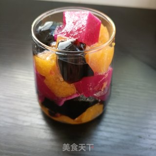 椰汁三色果冻步骤17