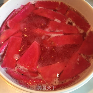 燕麦火龙果凉粉步骤2