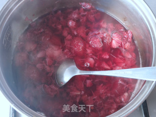牛奶杨梅冰粉步骤5