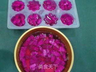 清凉好吃Q弹～火龙果果冻步骤5
