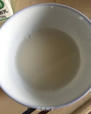 网红椰奶小白兔步骤3