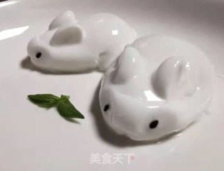 网红椰奶小白兔步骤10