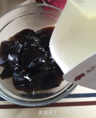烧仙草酸奶水果捞步骤4