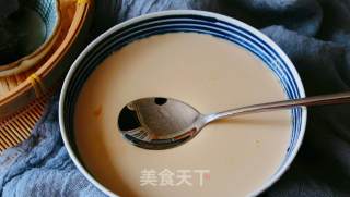 自制红糖姜撞奶步骤4