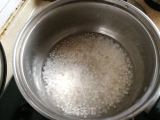 牛奶蜜豆西米露步骤4