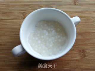 牛奶蜜豆西米露步骤6