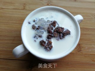 牛奶蜜豆西米露步骤8