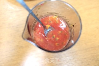 酸甜解渴的番茄百香果蜂蜜冰棍步骤5