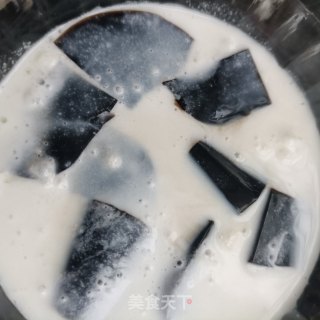 椰奶火龙果烧仙草步骤15