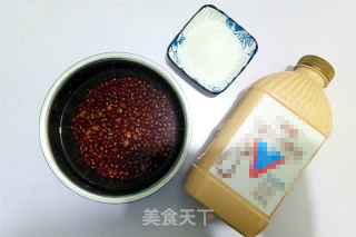 红豆酸奶冰棍步骤1
