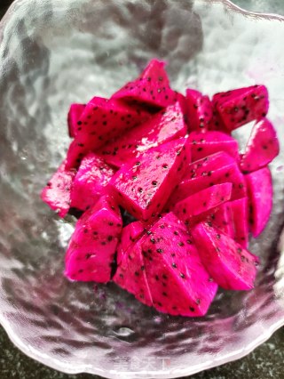 珍珠火龙果拌酸奶步骤6