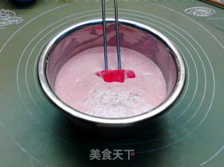 镜面蔓越莓慕斯蛋糕步骤8