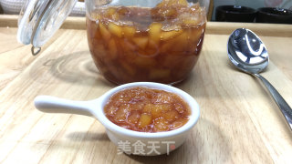 家常蜜桃酱，甜甜蜜蜜，清清爽爽，可以搭配喜欢的东西来吃哦。步骤12