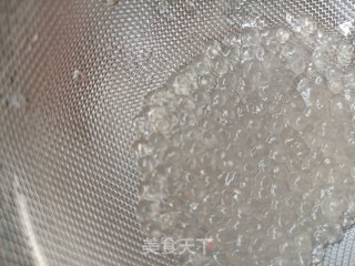 火龙果冻西米撞奶步骤3