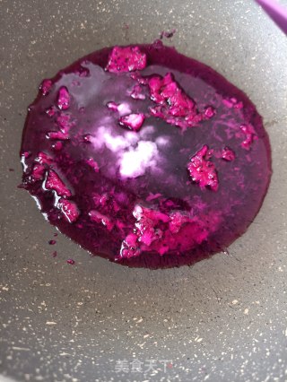 火龙果冻西米撞奶步骤7
