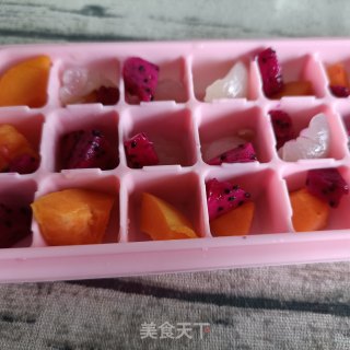 椰香水果酸奶冰步骤4