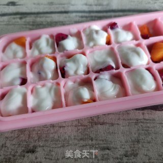椰香水果酸奶冰步骤5
