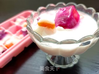 椰香水果酸奶冰步骤13