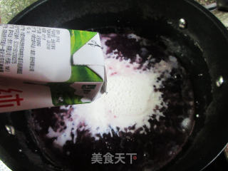 牛奶紫薯西米露步骤6