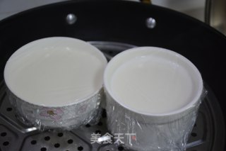 芒果蜜豆双皮奶步骤8