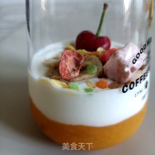 杏梅果酱酸奶杯步骤8