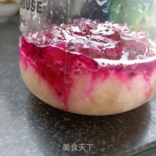 蜜桃果冻拌酸奶步骤6