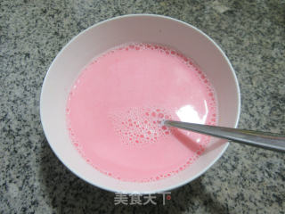 草莓果奶凉粉步骤3