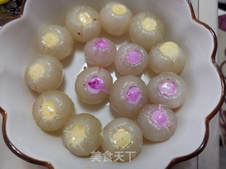 爆浆荔枝奶冻步骤9