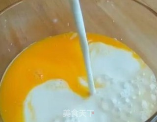 抹茶红豆千层步骤1