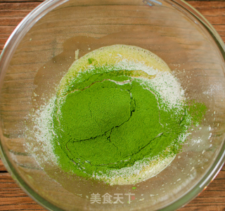 抹茶红豆千层步骤2
