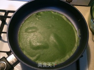抹茶红豆千层步骤4