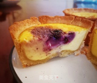 蓝莓芝士挞步骤19