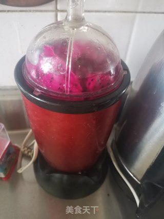 火龙果布丁步骤2