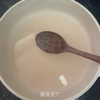 牛奶红豆西米步骤6